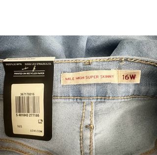 Tallas 2XL, 3XL y 4XL. Vaquero de mujer LEVI’S