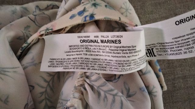 Vestito bimba fantasia cervo e fiori 3/6 mesi