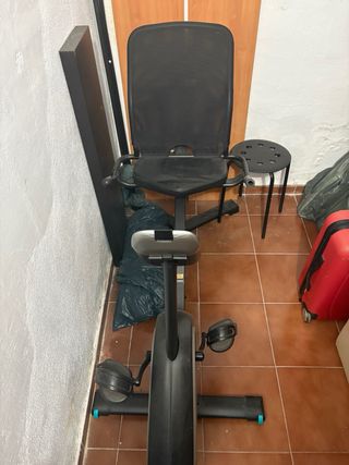 Bicicleta Estática Reclinada