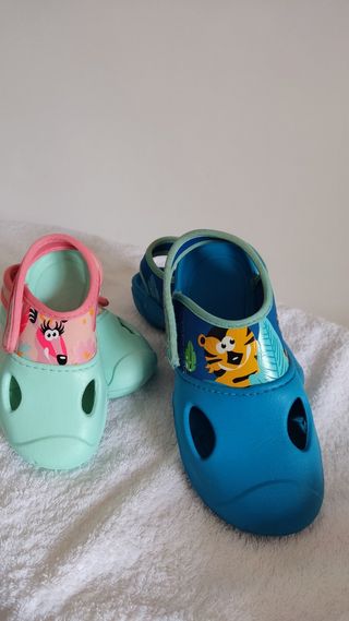 Zapatillas Playa Niños Talla