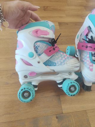 Pattini a rotelle Roller 4 ruote regolabili 35/38