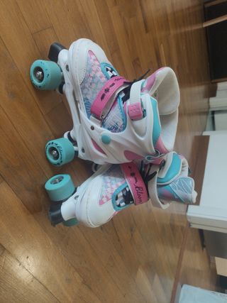 Pattini a rotelle Roller 4 ruote regolabili 35/38