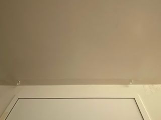 3 Cortinas estor de tela blancas