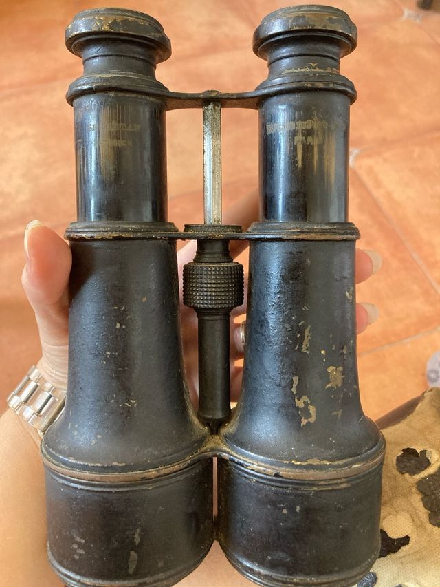 Prismáticos Antiguos Militares