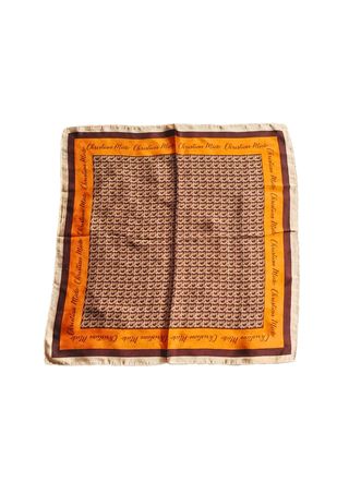 Pañuelo cuello, pañuelo marron, pañuelo bolso