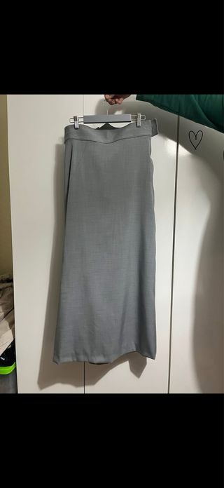 Falda amazona gris