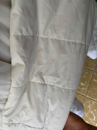 Chaquetón acolchado Nike blanco talla XL