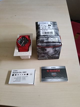 Reloj Casio G-Shock 5081 Rojo Nuevo