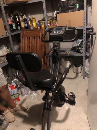 Bicicleta Estática Plegable