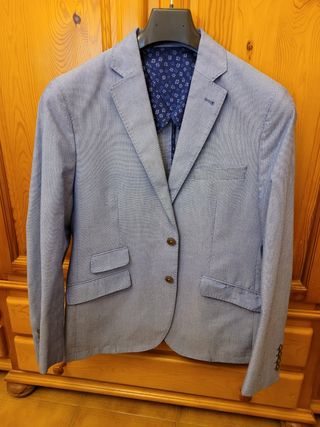 Americanas Verano Talla 50.Azul y multicolor 