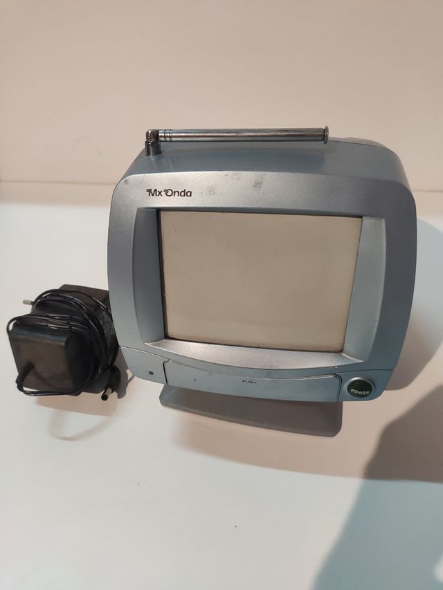 Mini Television Radio portatil MX ONDA Azul