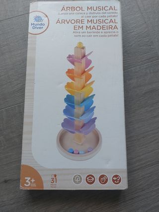 Árbol Musical Madera Mundo Diver