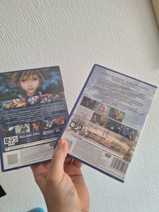 PRECINTADOS PS2 Kingdom Hearts 2+Final Fantasy12