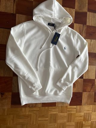 Sudadera Ralph Lauren Blanca