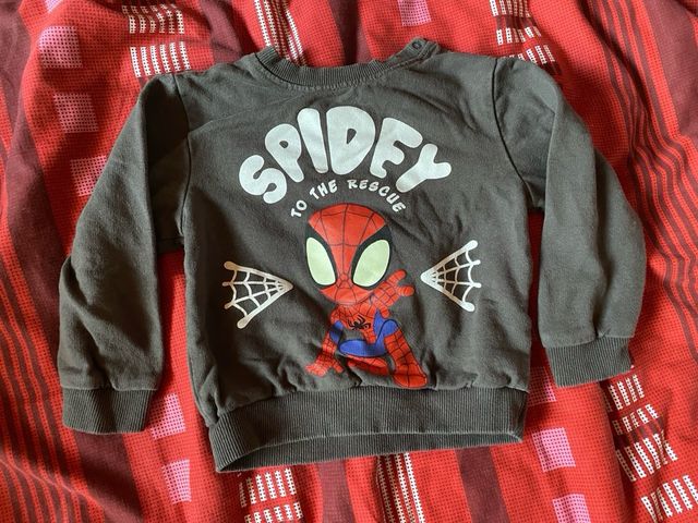 Set Felpa e pantaloni Marvel Spiderman 92cm