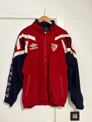 Chándal Sevilla FC Vintage Umbro Rojo