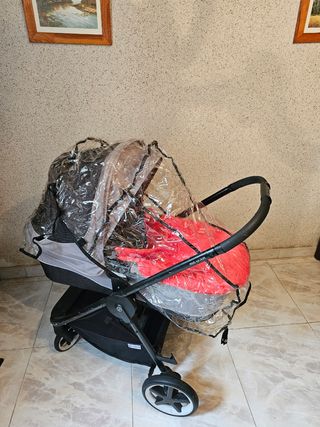 Carrito Bebé Cybex Iris M-Air Rojo