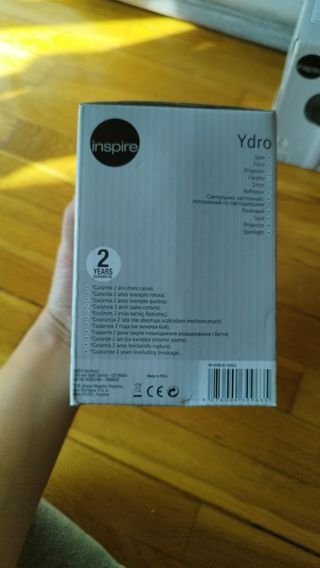 Set 2 Lampade da Parete Inspire Ydro