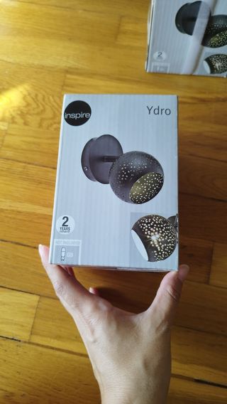 Set 2 Lampade da Parete Inspire Ydro