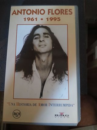 Película VHS Antonio Flores 1961-1995