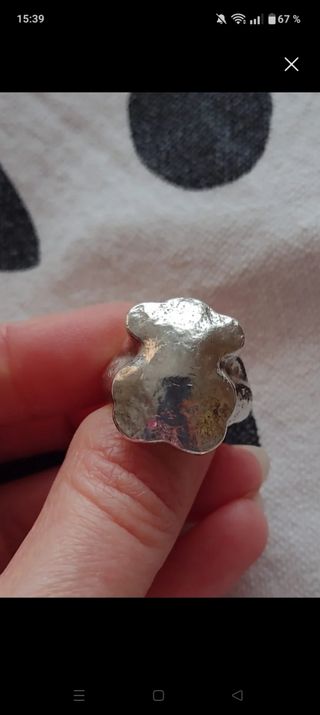 Anillo Tous Duna Plata