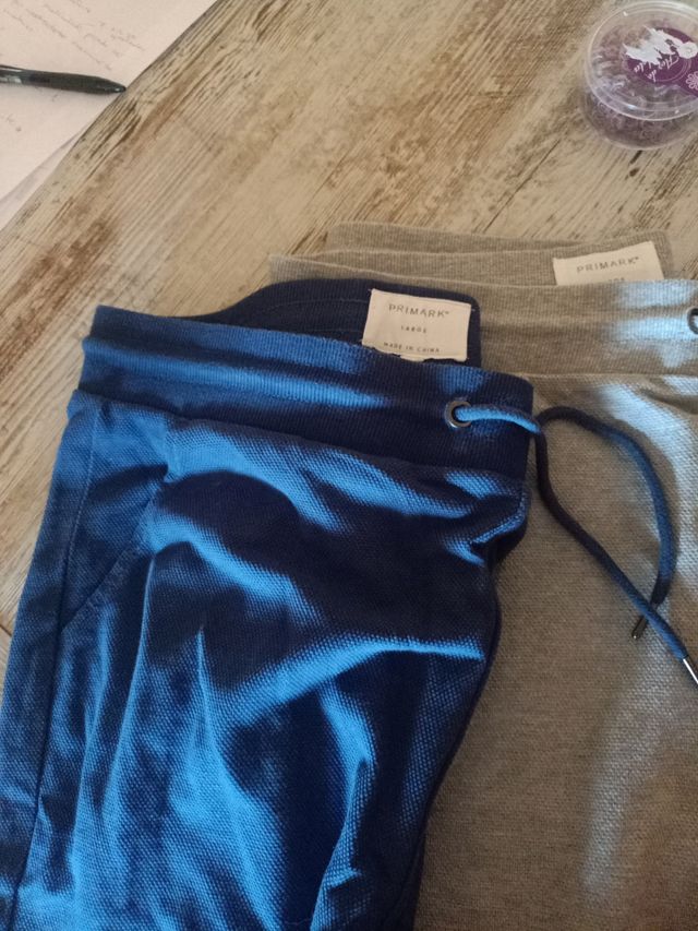 Pantalón de chándal azul Primark Talla L
