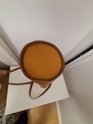 Bolso de piel El Caballo marrón