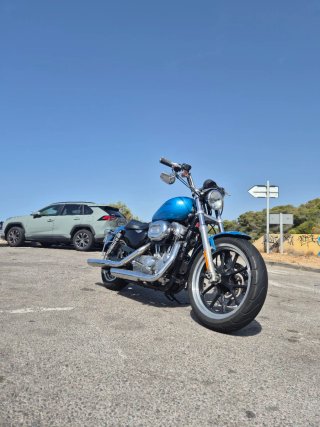 Harley XL Super Low 883 solo 14.000 kilómetros