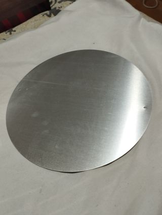 Placa Metálica Retro Guitarra 20cm