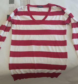 Jersey Lefties Rayas Rojas y Blancas
