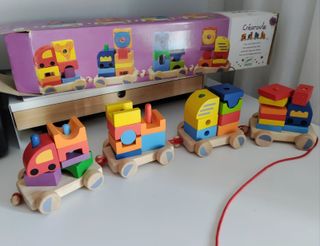 Tren de actividades Djeco Créaroule