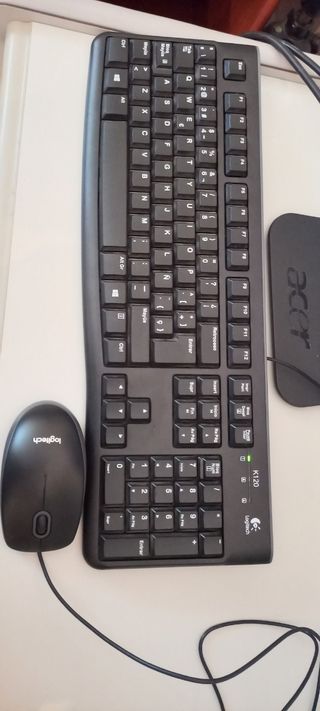 Monitor Acer LCD con Teclado y Ratón