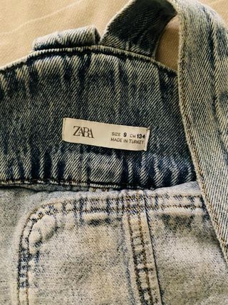 Peto Vaquero Corto Zara