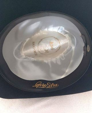 Cappello uomo stile anni '30 nero