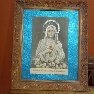 Quadro Madonna delle Lacrime Siracusa
