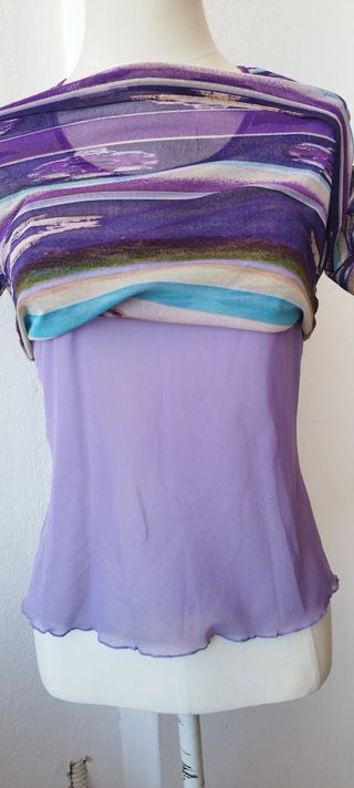 Maglia Gerry Weber tg 42 Viola