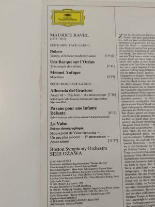 4 Vinilos Música Clásica: Chopin, Mozart, Ravel, S