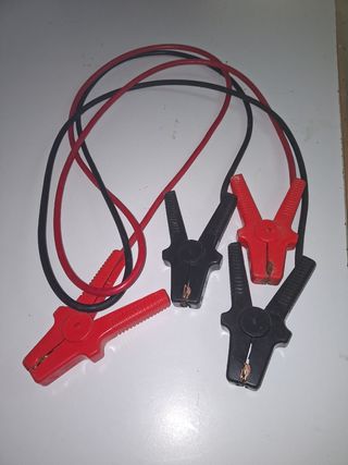 Pinzas Cargador Batería Coche