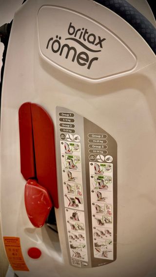Silla Coche Romer Grupo 1/2/3 Isofix