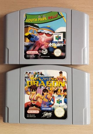 2 Juegos Nintendo 64: South Park Rally y Flying Dr