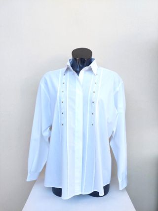 Camicia vintage taglia L colore bianco