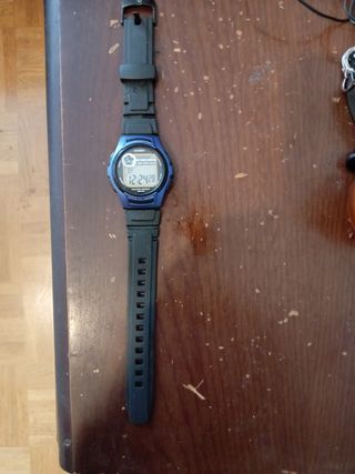 Reloj Casio Azul y Negro