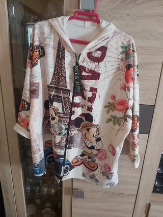Parka Mickey Mouse con capucha