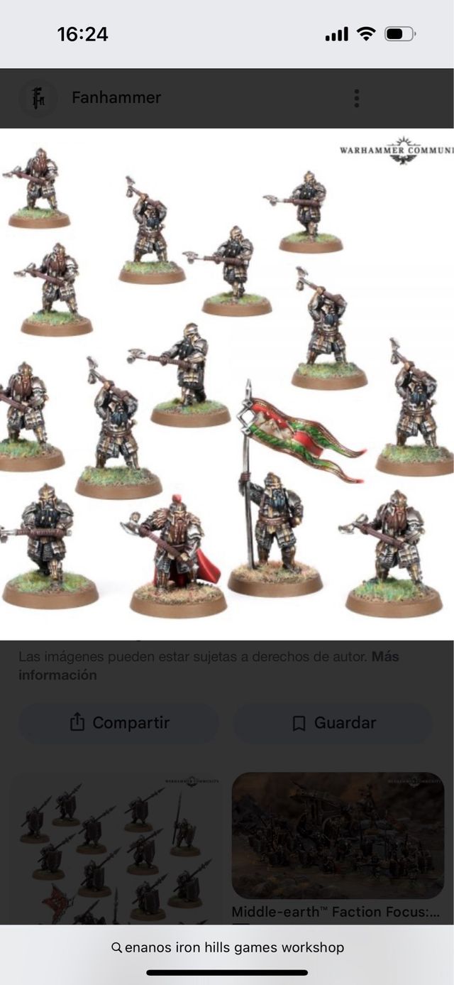 Games Workshop Iron Hills Dwarves