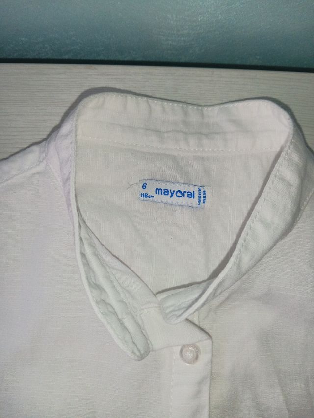 Conjunto MAYORAL Lino 6 Años Niño Camisa