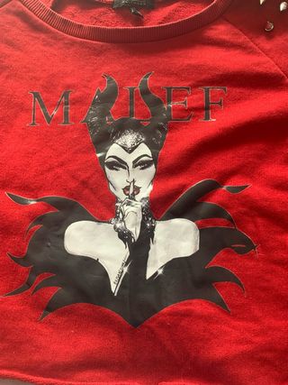 Crop Top Bershka Mujer Rojo Talla XS