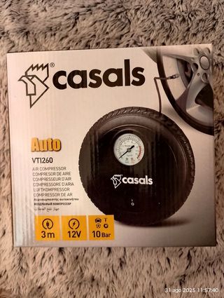 Compressore Aria Casals VT1260 12V