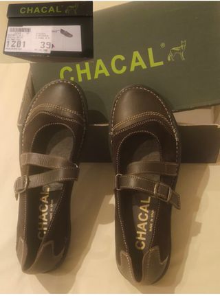 Zapatos Chacal Mujer Marrón Talla 39