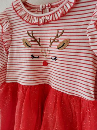 Vestido Navidad Talla 92cm