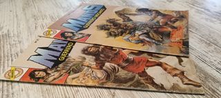 2 Cómics MANOS- GUERRERO INDÓMITO. Años 70